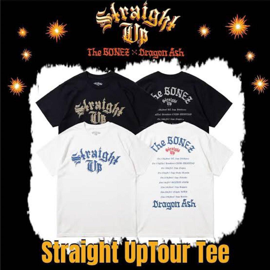Straight Up ツアー後半限定 Tシャツ M ブラック Black GRIZZLY グリズリー 半袖 Tシャツ メンズ バックプリント ALOHA BEAR