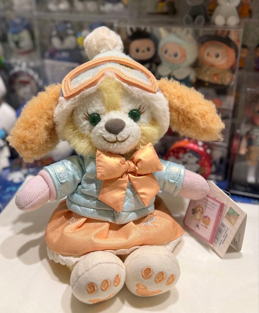 上海ディズニー　スノーマン　クッキーアンぬいぐるss