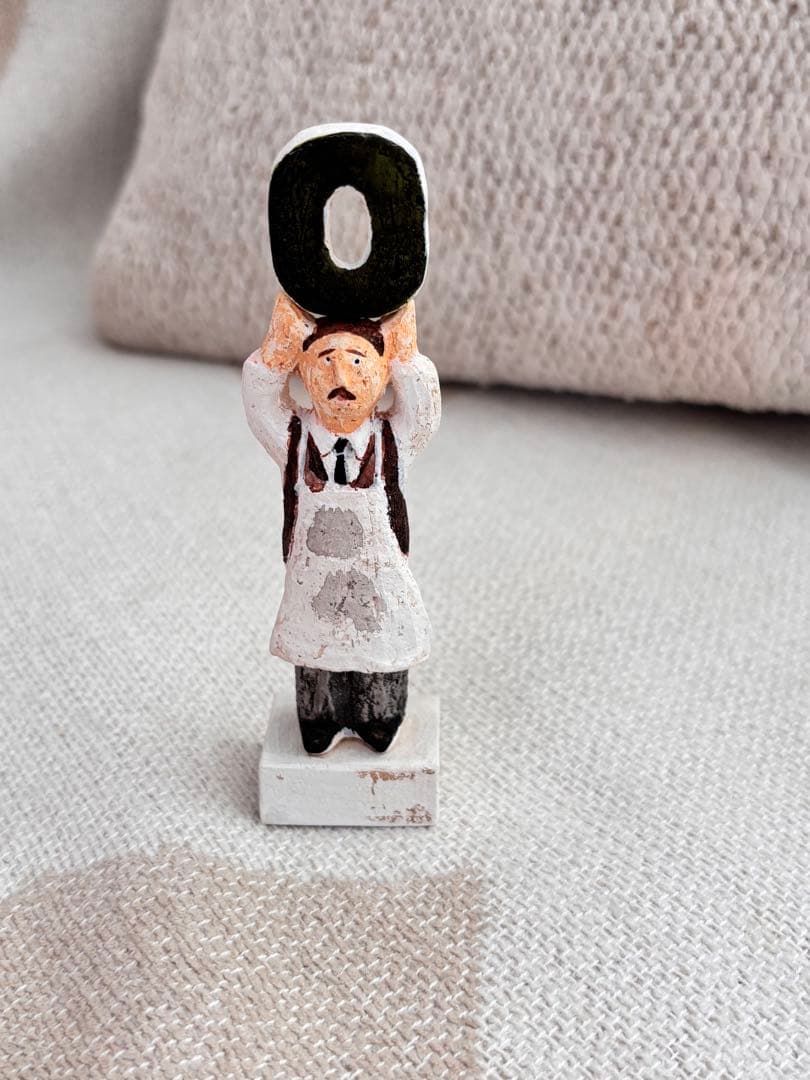 にしおゆき　オルガン社　陶人形