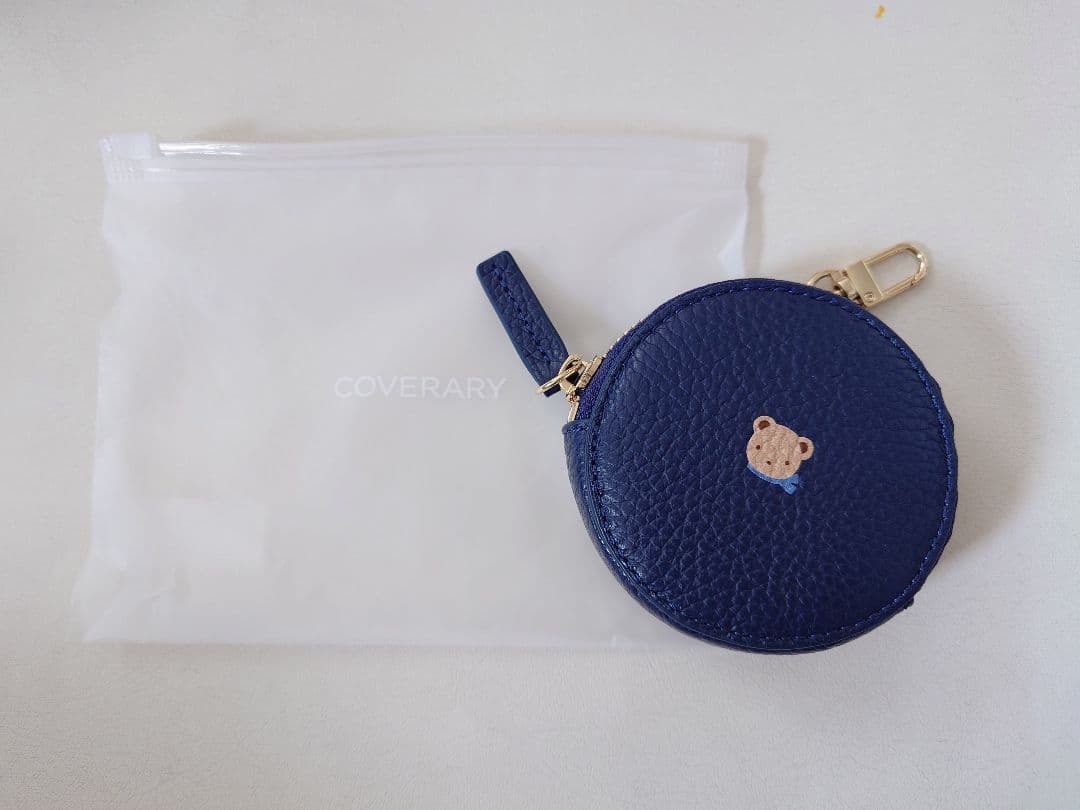 【新品・未使用】ファミリア　カバラリ　ポーチ　ネイビー