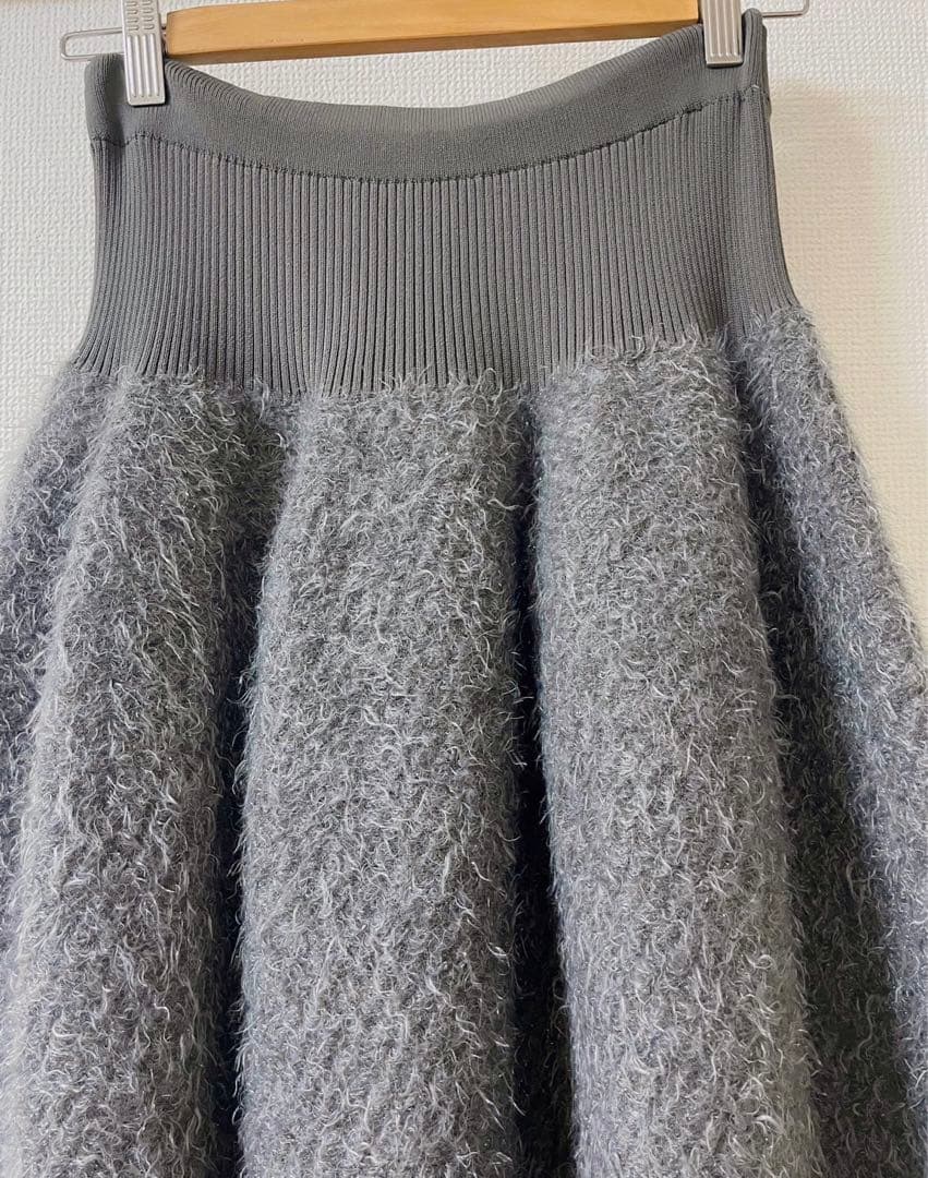 sale】CFCL pottery ラメ スカート グレー サイズ1