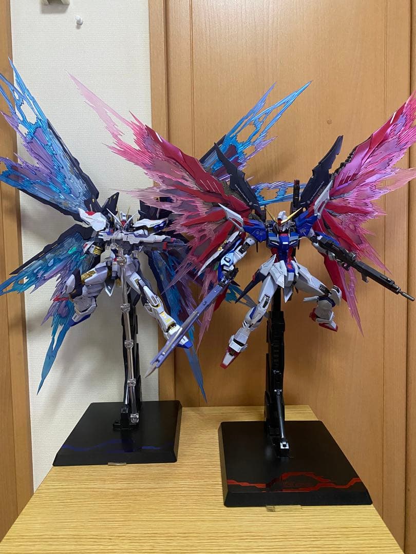 L BUILD ストライクフリーダム デスティニー・光の翼　3点セット METAL BUILD 機動戦士ガンダムSEED DESTINY ストライクフリーダム