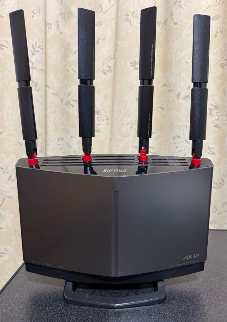 BUFFALO WXR-5950AX12 Wi-Fi 6 無線LANルーター