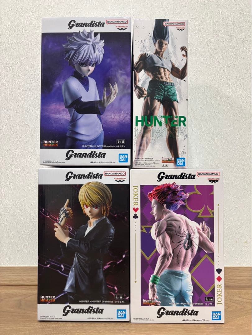 ハンターハンター　フィギュア　4体セット