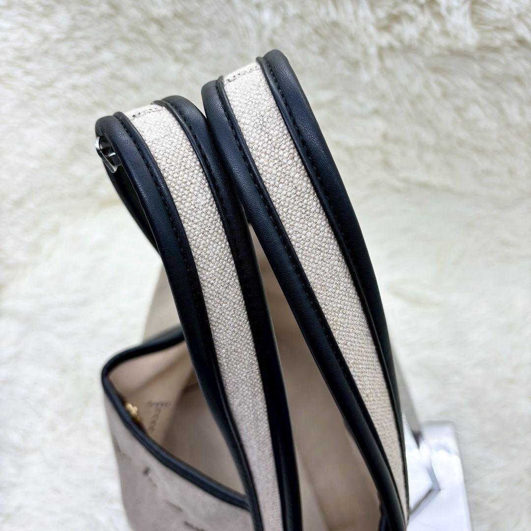 ポーチ付き✨】ステラマッカートニー トートバッグ ベージュマザーズ