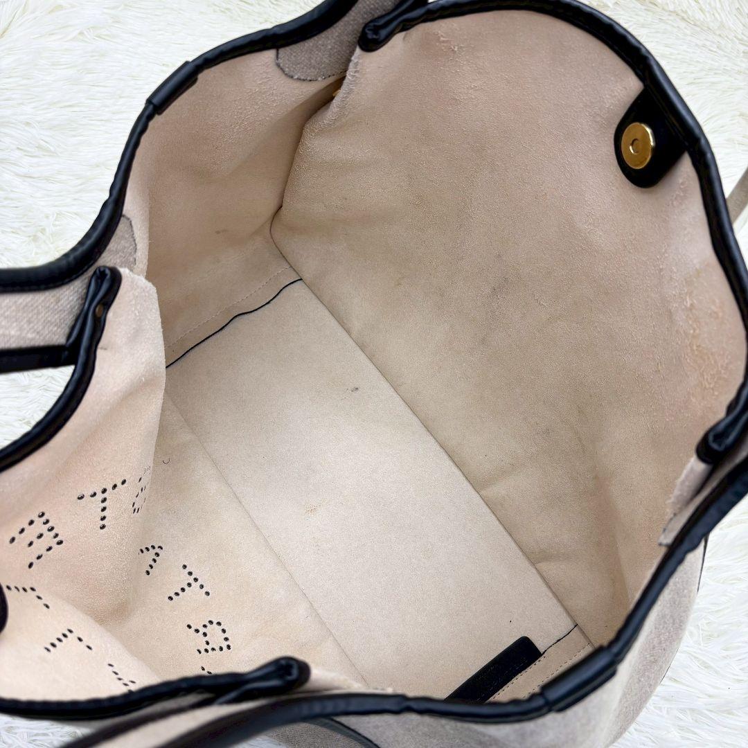 ポーチ付き✨】ステラマッカートニー トートバッグ ベージュマザーズ