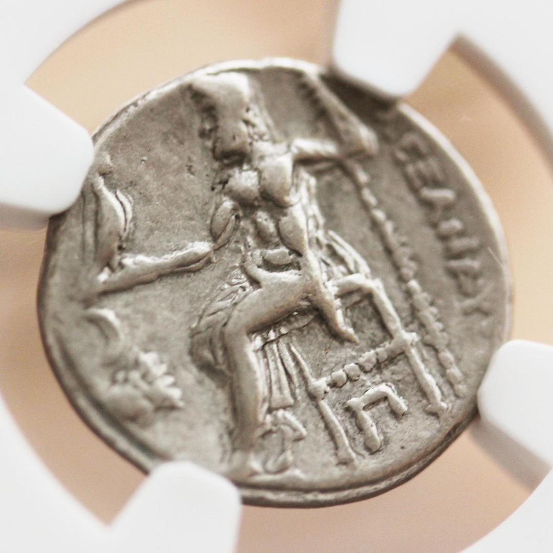 アレクサンドロス3世【VF】 トラキア王国 アレキサンダー大王 ドラクマ