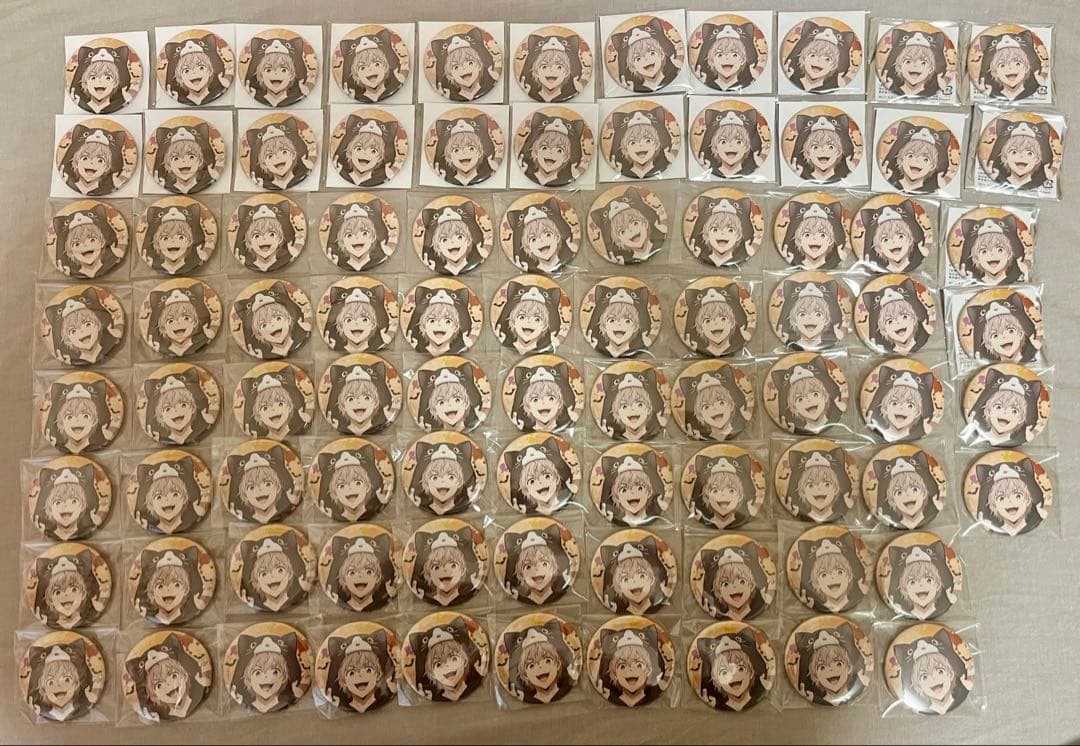 兎耳山 丁子 ハロウィン缶バッジ