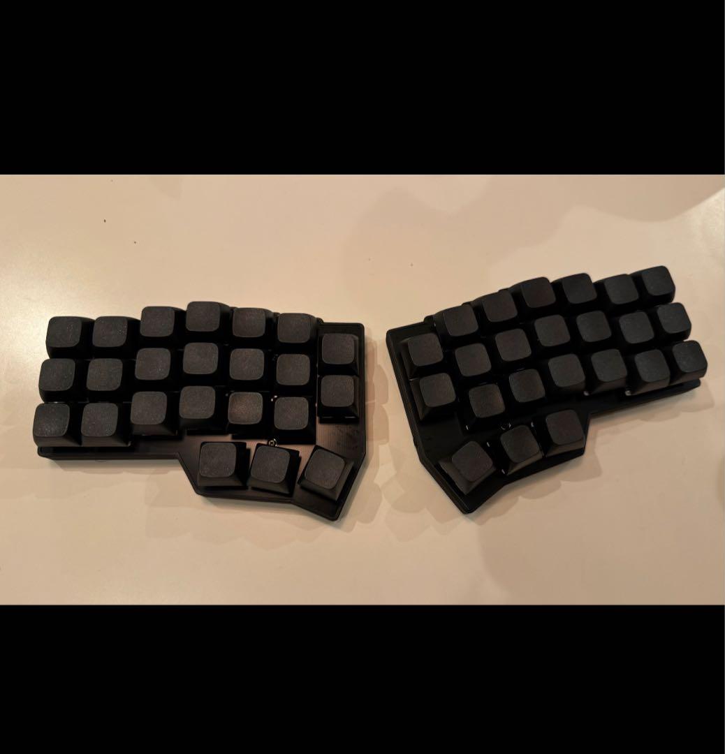 【新品】 corne v4 cherry 完成品keychron静音、ケーブル付