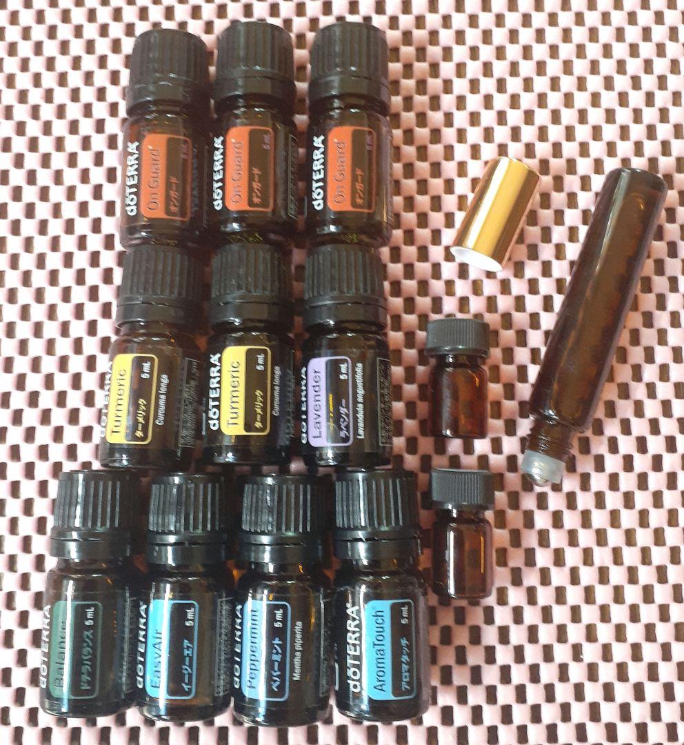 お値下げ！未開封　doTERRA エッセンシャルオイルセット5ml×10本