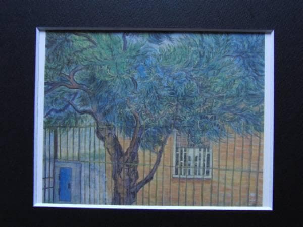 岩崎典子、ローマにて、希少な画集より、新品高級額・額装付