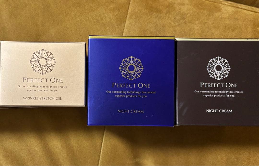 パーフェクトワン 薬用リンクルストレッチジェル　ナイトクリーム 3点セット PERFECT ONE（パーフェクトワン） オールインワンジェル シワ改善 薬用