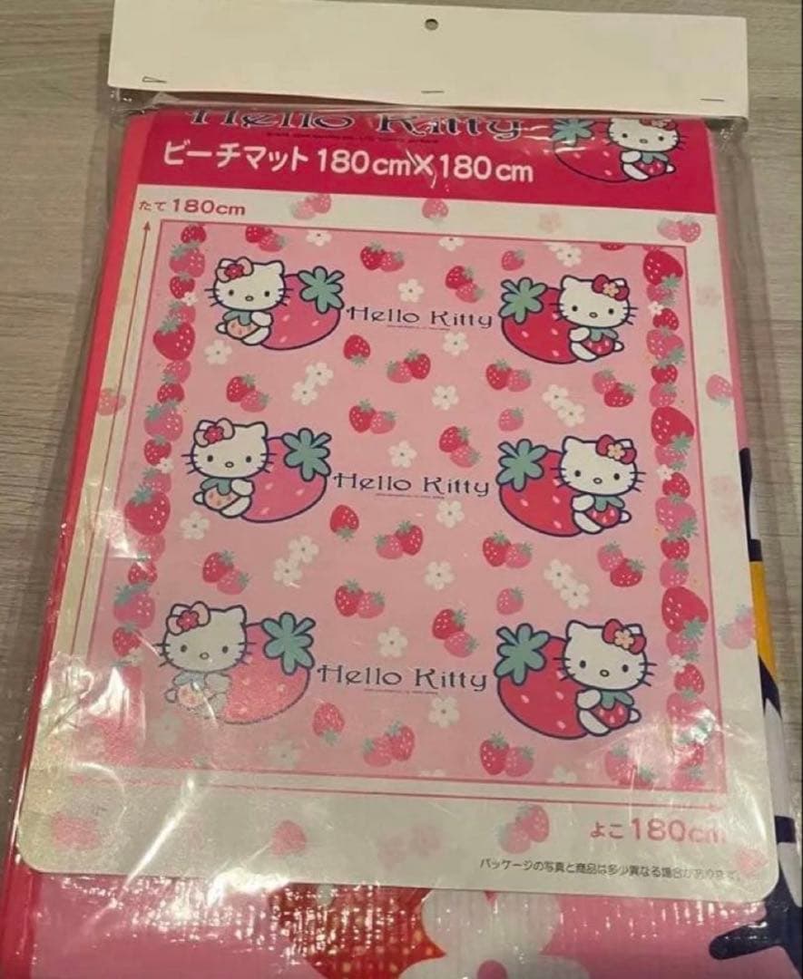 ハローキティ ビーチマット 180cm x 180cm liberty_kit180