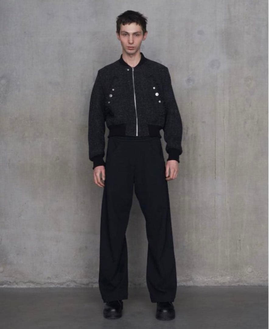 omar afridi DOBBY BOMBER BLOUSON 23AW - メルカリ