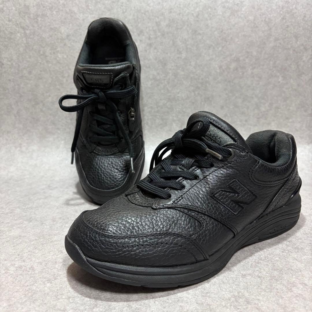 ニューバランス ウォーキングシューズ レザー ブラック