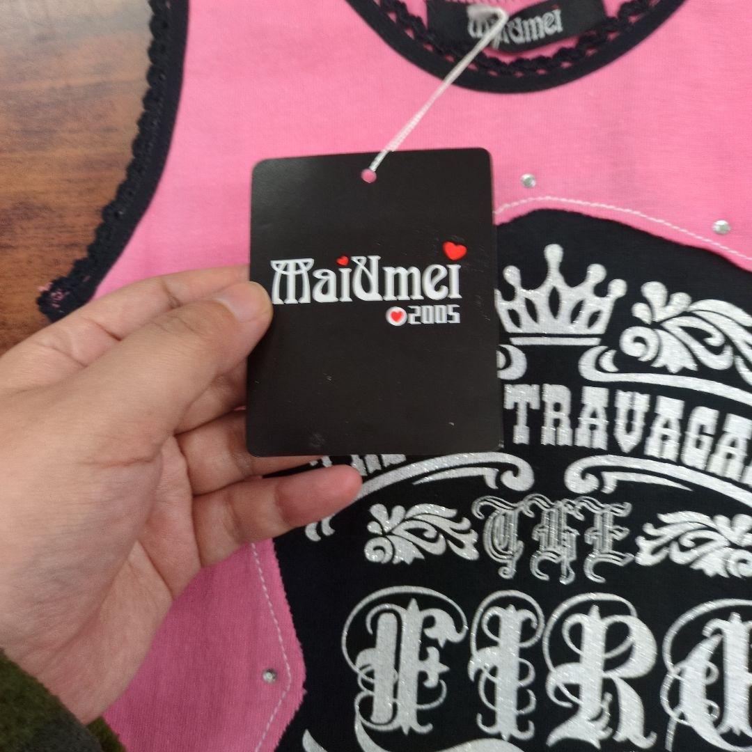 タグ付き平成ギャルタンクトップノースリーブ 100cm 未使用#y2k - メルカリ