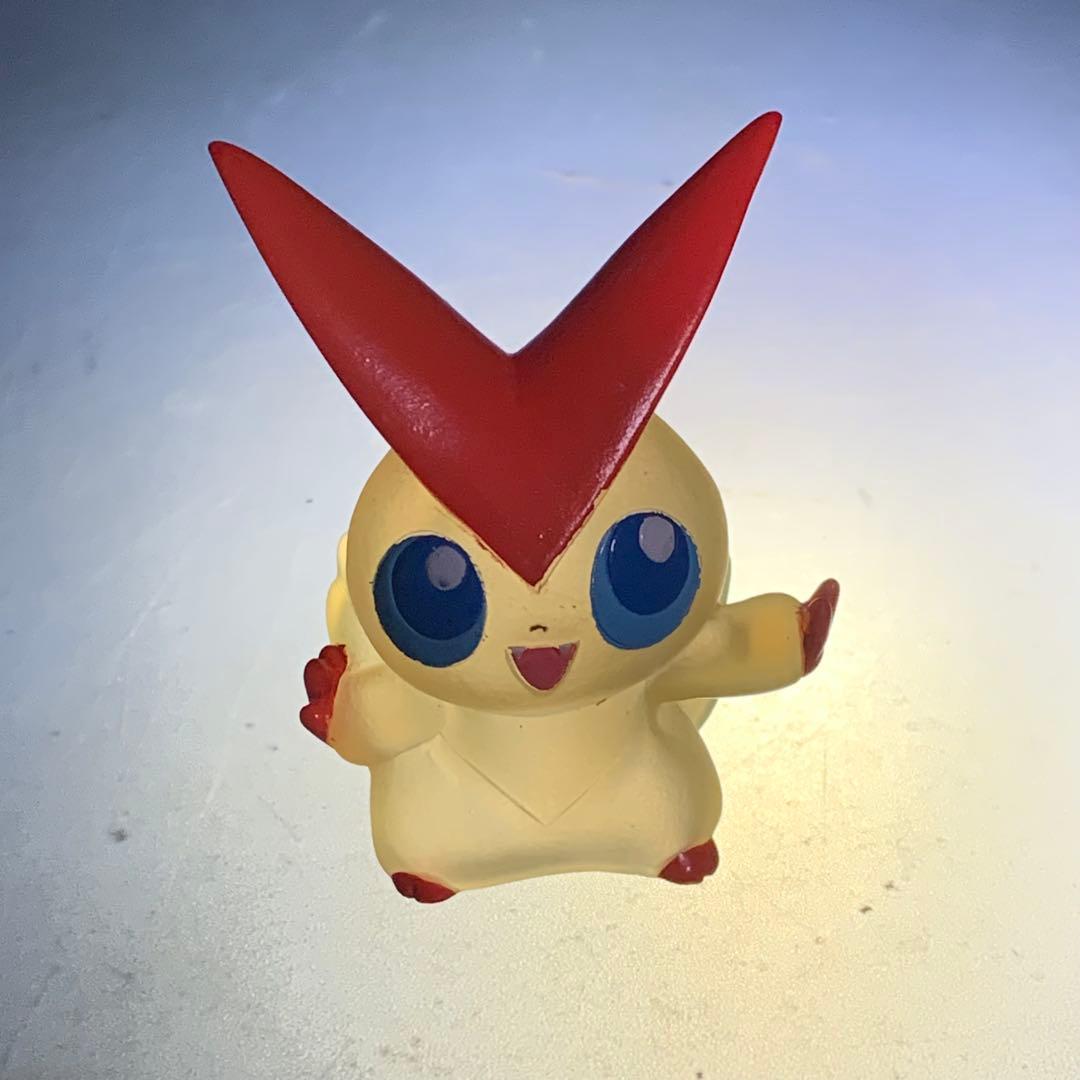 ポケモンキッズ 指人形【ビクティニ】クリアタイプ ソフビ フィギュア