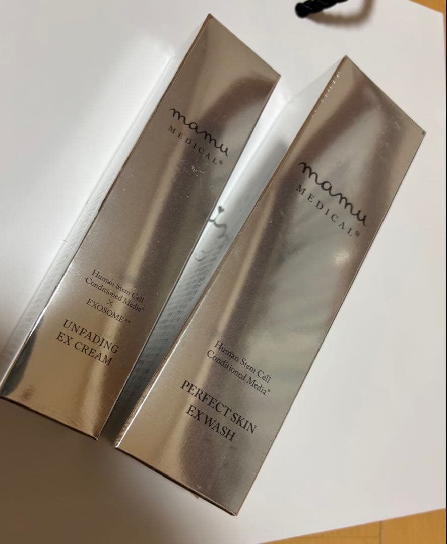フェイスクリーム UNFADING EX CREAM & PERFECT SKIN EX WASH
