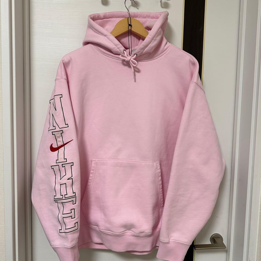 トップス Supreme Nike Hooded sweatshirt LightPink