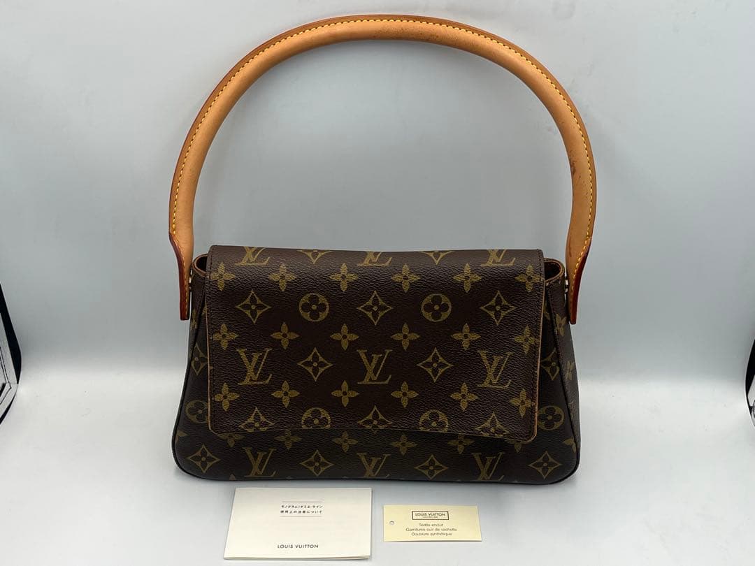 ルイヴィトン モノグラム ミニルーピング ハンドバッグ