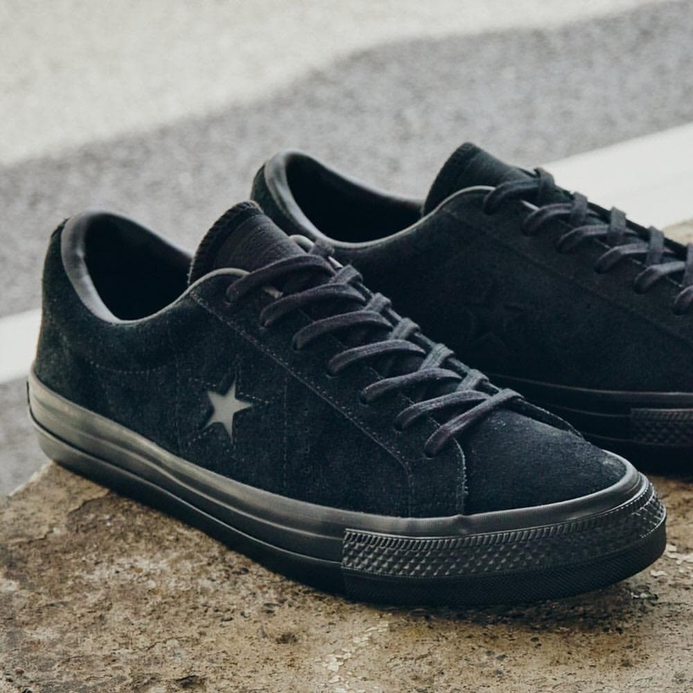 コンバース スケートボーディング/新品/50周年記念モデル/ワンスター CONVERSE SKATEBORDING ONE STAR SK + (BLACK) | コンバーススケート