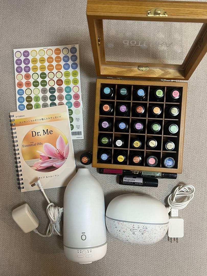 【値下げ】ドテラ エッセンシャルオイル26本セット/タッチ3本/ディフューザー
