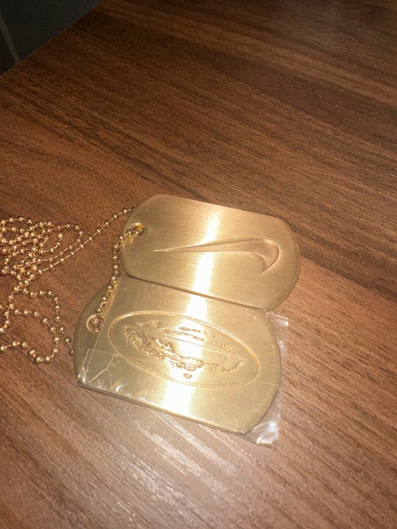 【1点のみ・限定コラボ・ 新品】Corteiz Nike ドッグタグ ネックレス