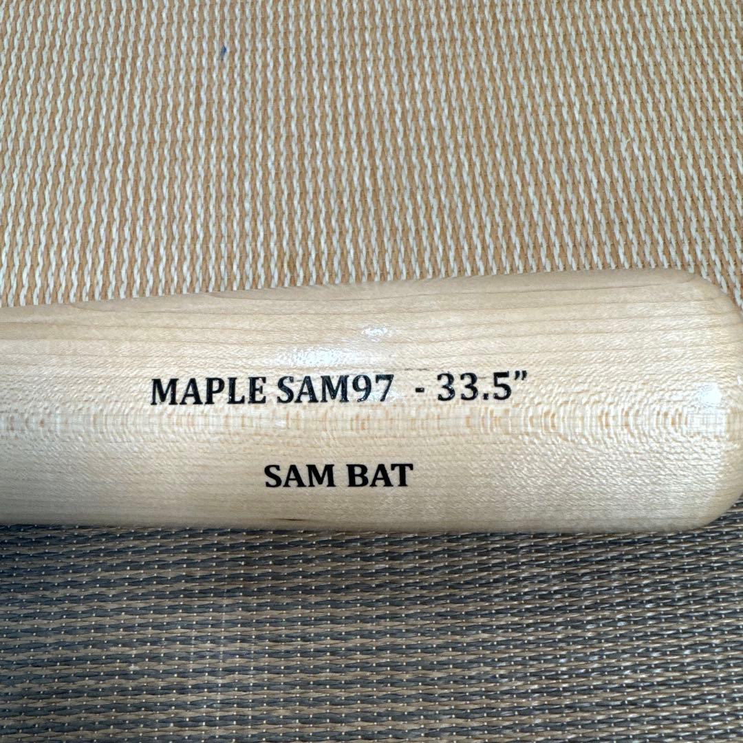 MAPLE SAM97メイプルバット 33.5インチ｜MAPLE SAM97メイプルバット