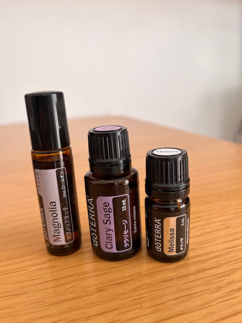 【未開封あり】doTERRA Melissa他 女性ケア3本セット