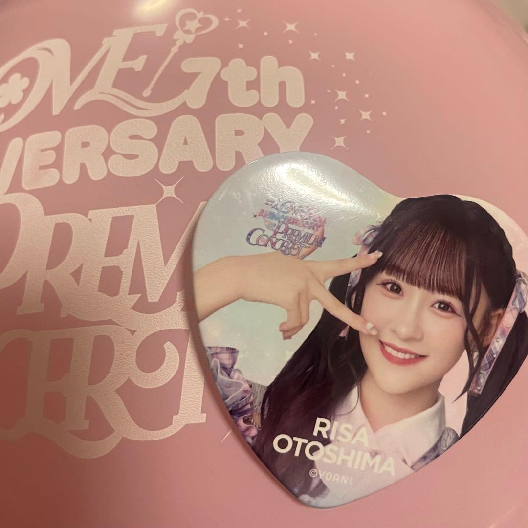 イコラブ7周年 音嶋莉沙 缶バッジ - メルカリ
