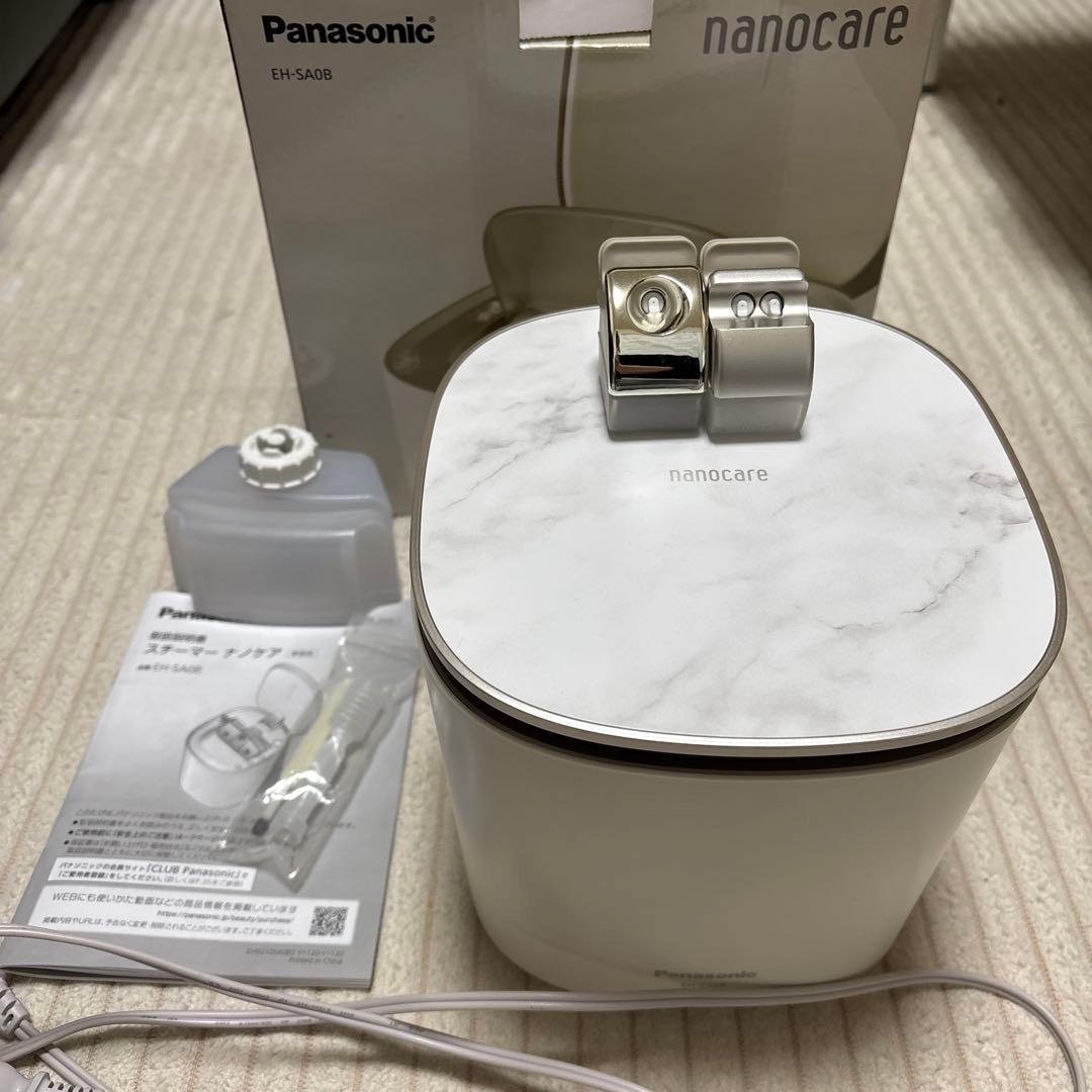 スチームナノケア　パナソニック　スチーマー　大理石柄