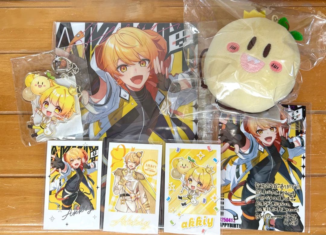 あっきぃ バースデーグッズ2025 コンプセット - メルカリ