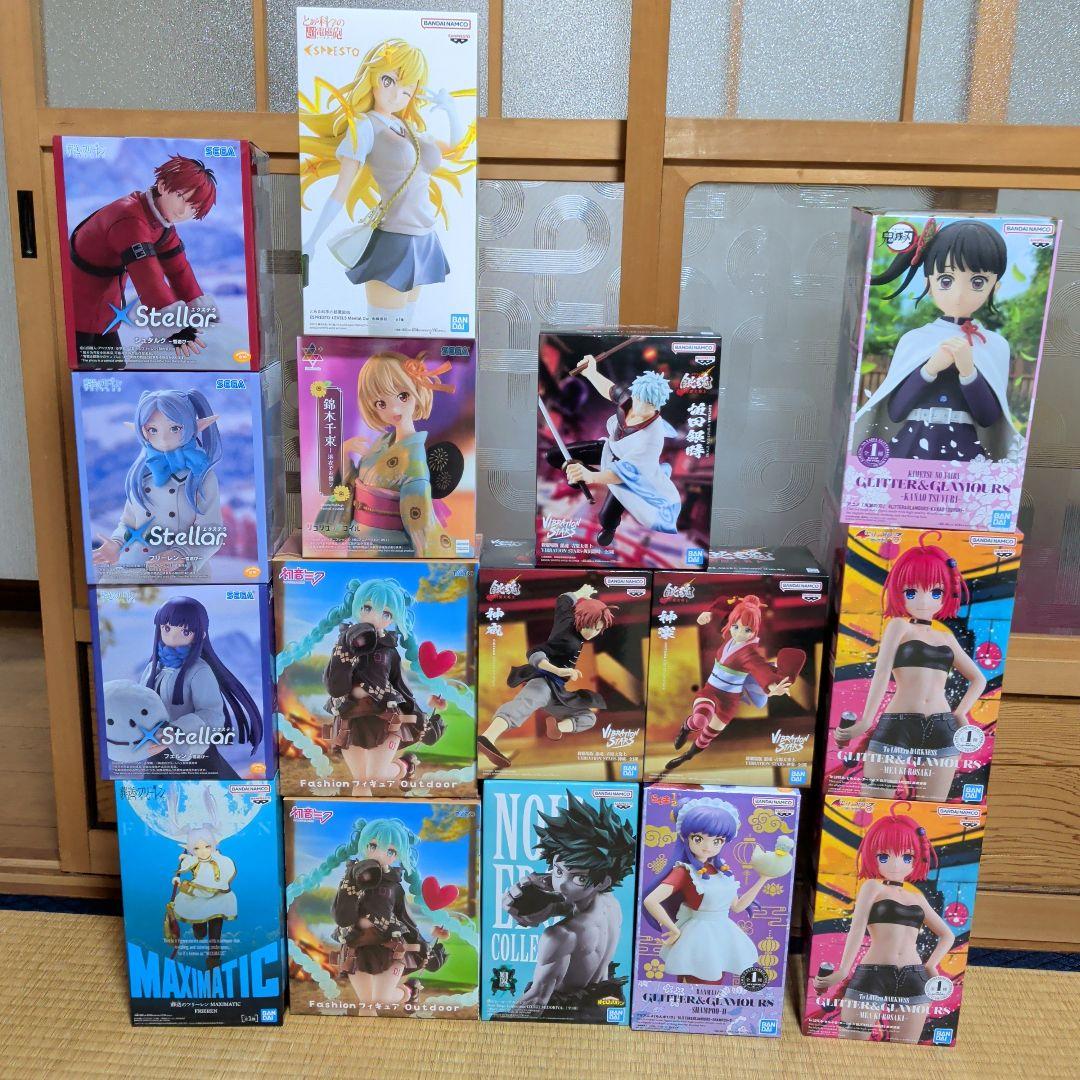 プライズフィギュア　まとめ売り Yahoo!オークション -「プライズフィギュアまとめ売り」の落札相場