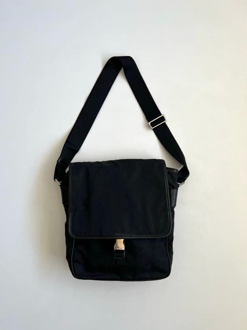 バッグ PRADA TESSUTO NYLON LOGO SHOULDER BAG