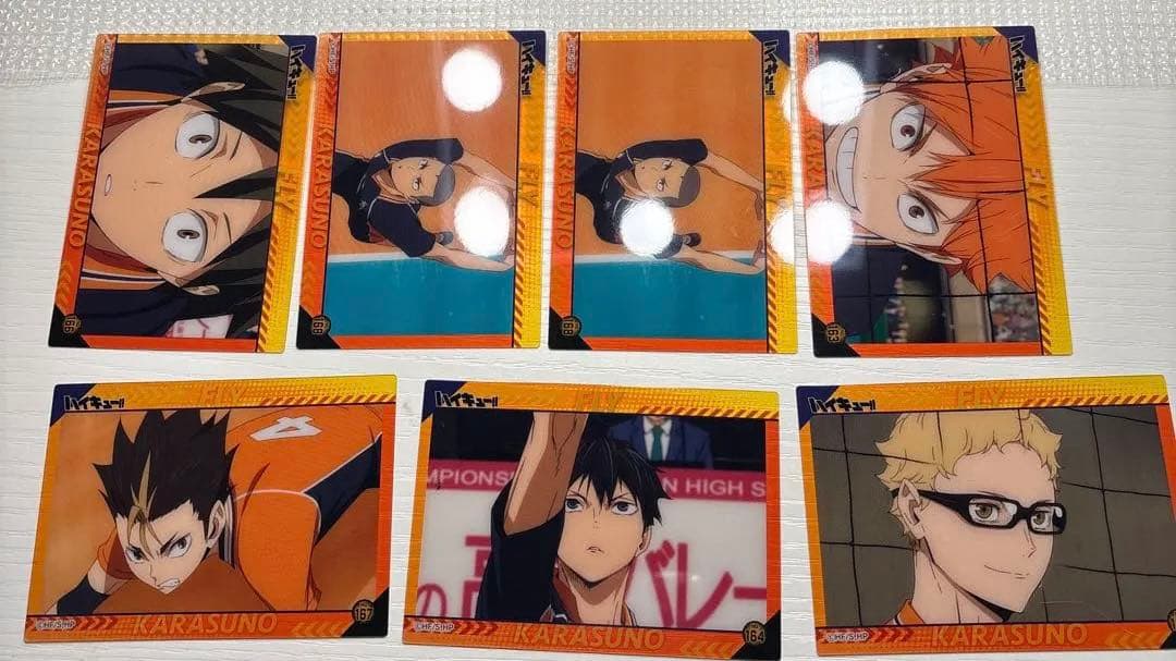 06 ハイキュー クリアカード 40枚セット まとめ売り - メルカリ