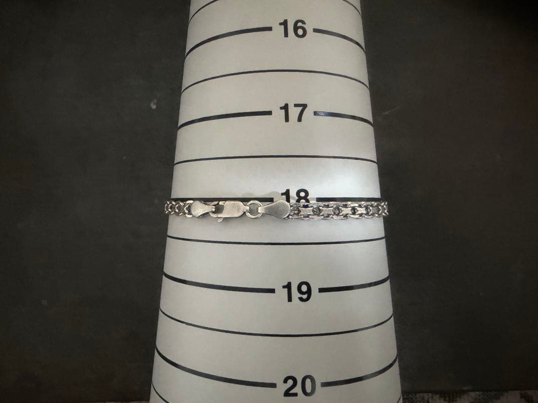 希少 ヴィンテージ ブレスレット シルバー 925 アンティーク チェーン