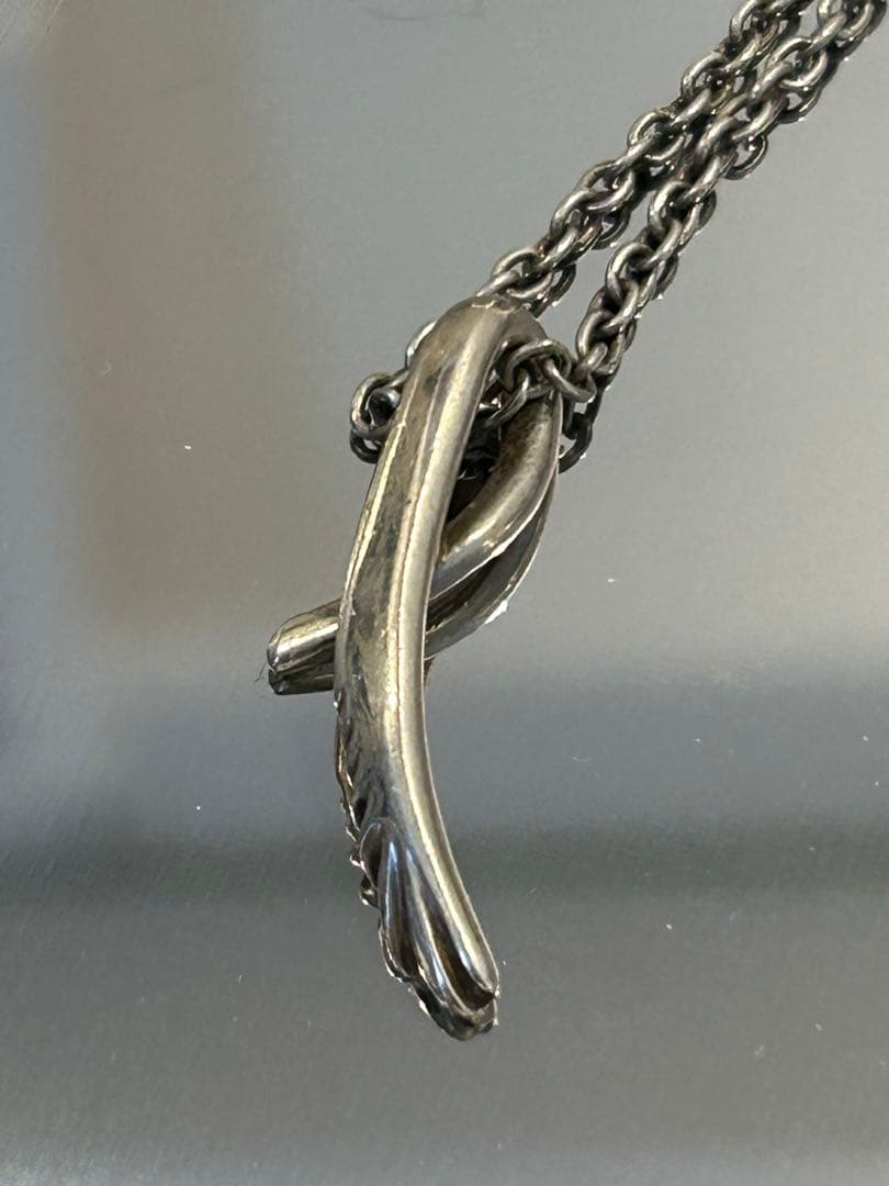 MOTO コンテンポラリーネイティブ フェザーネックレス モーター MOTOR FEATHER PENDANT フェザーペンダント ネックレス 0804F