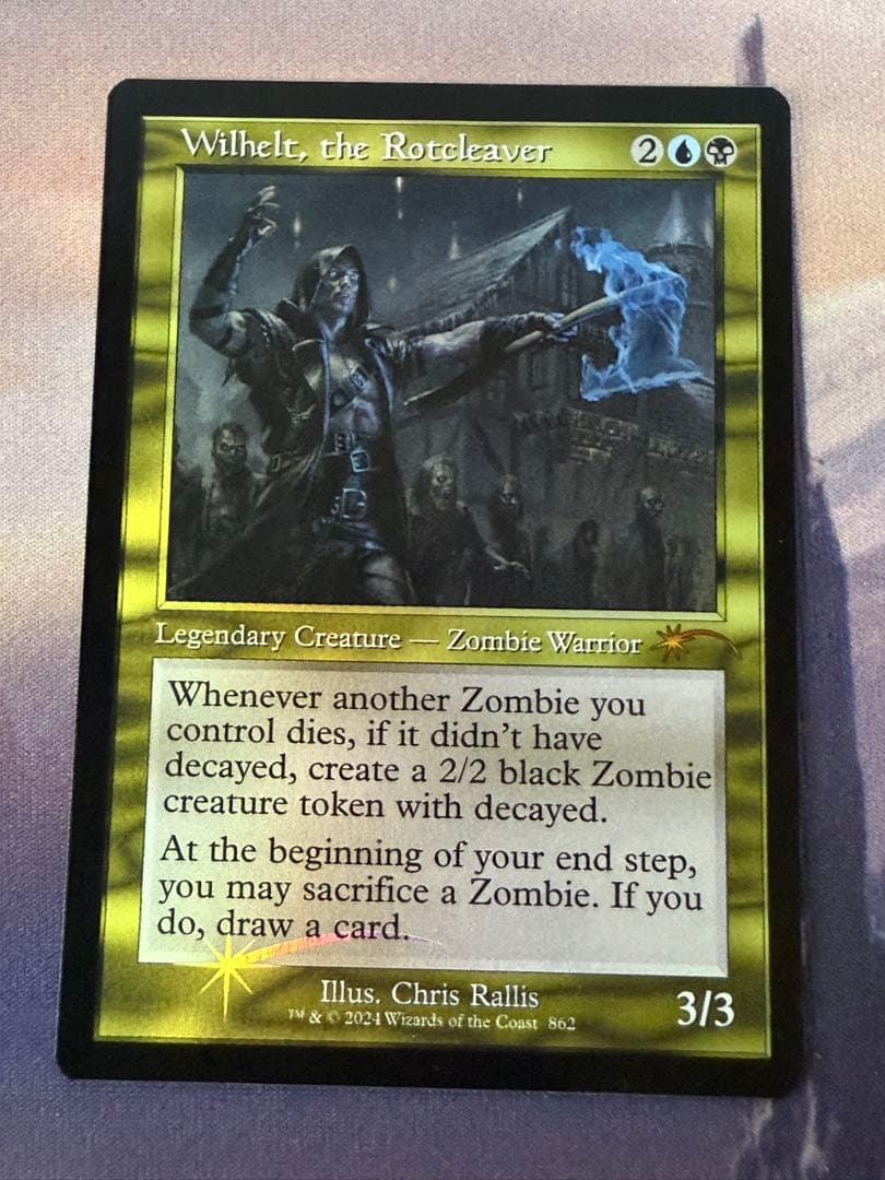 MTG/SLD/腐敗の大鉈、ウィルヘルト/旧枠/foil/1枚