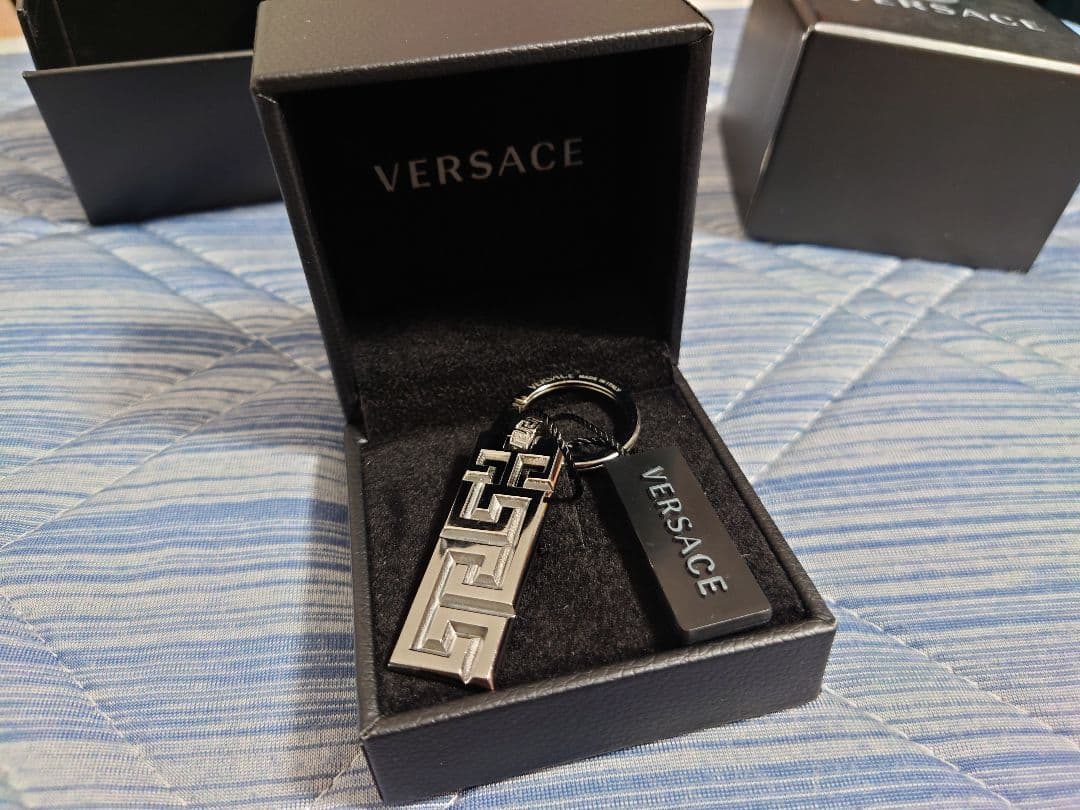 VERSACE ギリシャキー キーホルダー