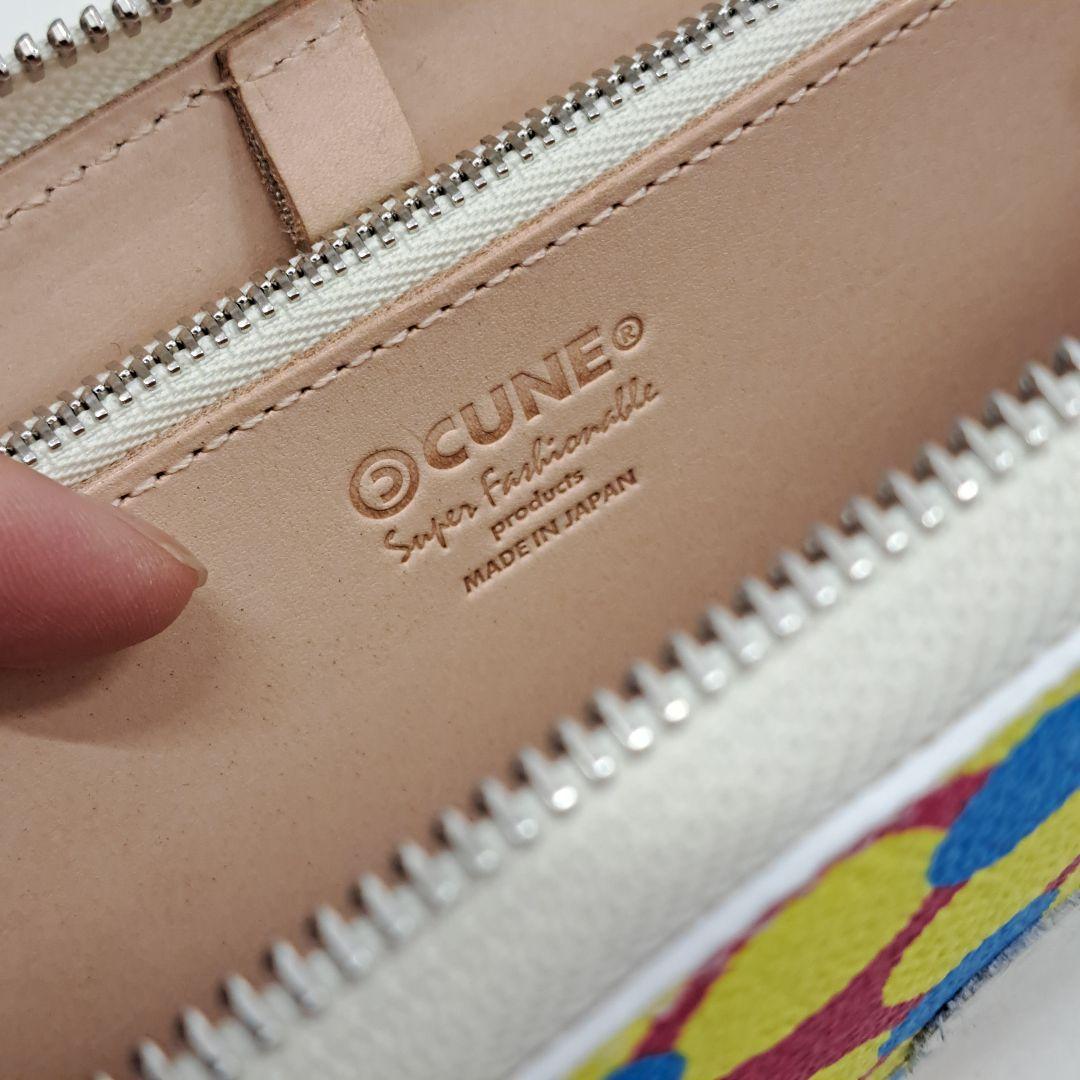 CUNE カラフルドット柄 長財布 - メルカリ