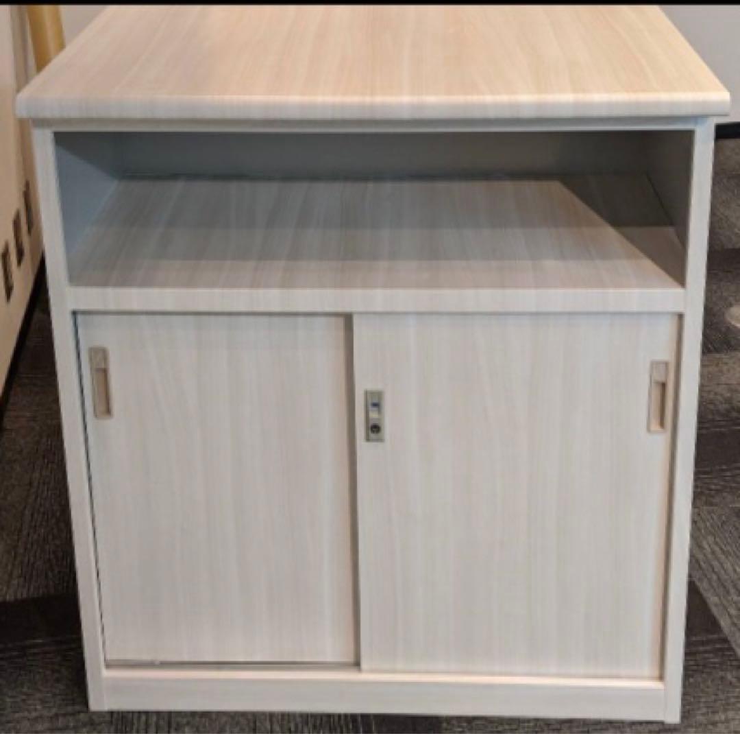 1/5削除!美品】ハイカウンター/受付カウンター約幅90×奥46×高95.5鍵付 NSシリーズ ハイカウンター用 90度外コーナー 受付カウンター オフィス