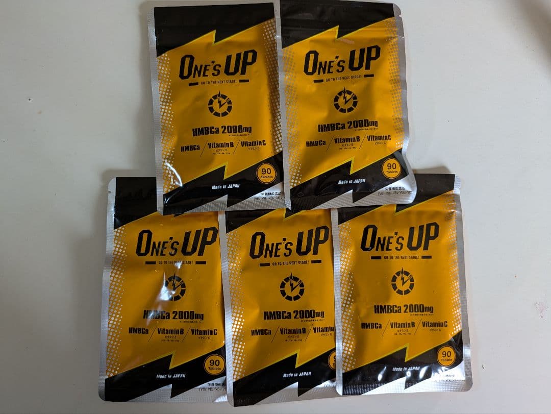 ONE'S UP HMBCA 2000mg 90粒×5袋
