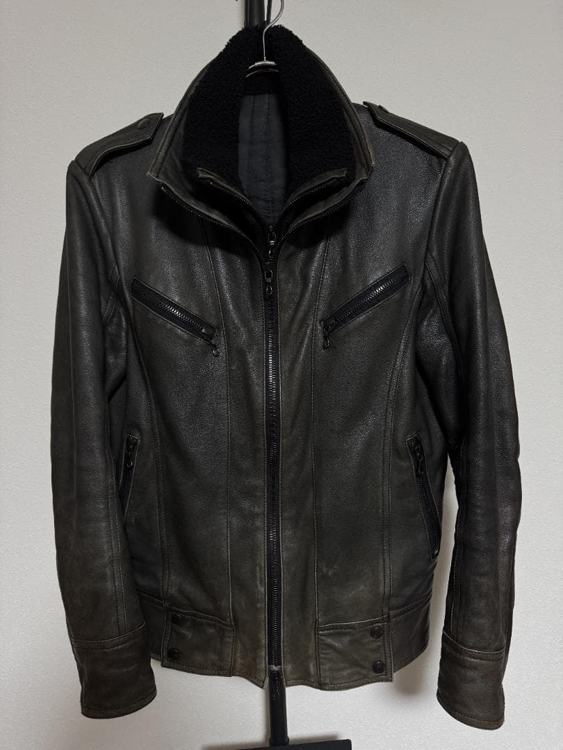 SHELLAC レザーダウン 44 シープスキン/ムートン