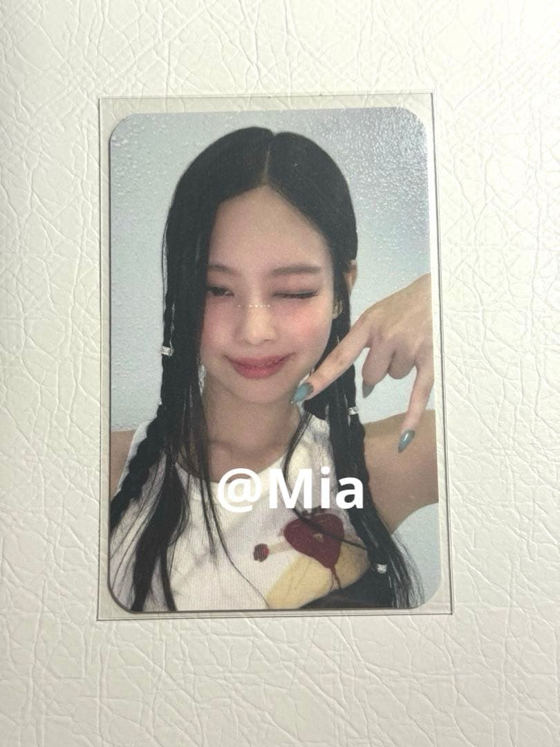 BLACKPINK BORN PINK 公開放送 サノク トレカ Jennie