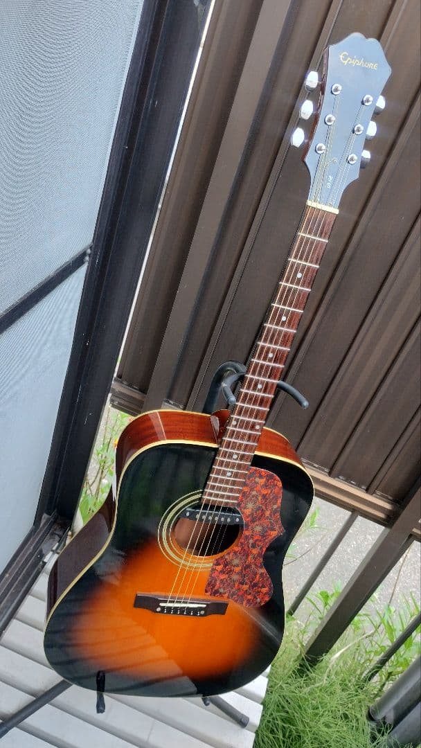 超美品 Epihone DR-100 VS Wピックアップ エレアコ