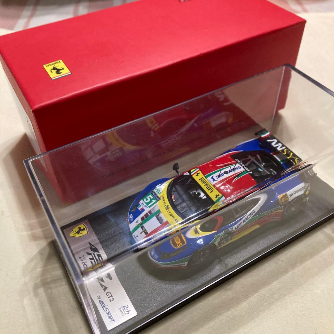 ルックスマート 1/43 フェラーリ 458 GT2 LM2015 No.51
