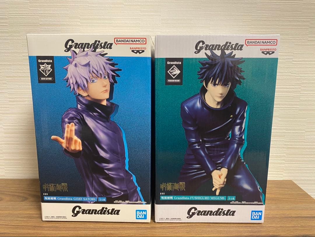 新品・匿名配送】 Grandista 五条悟 伏黒恵 フィギュア セット①