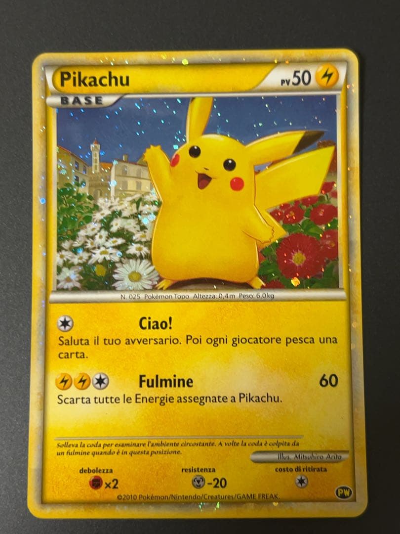 ピカチュウ ワールド イタリア PW