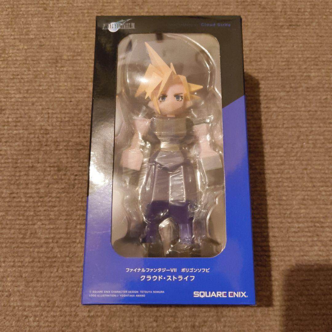 クラウド ポリゴンソフビ FF7 ファイナルファンタジー フィギュア