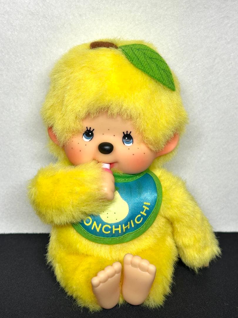 美品　レトロ　ご当地モンチッチ　新潟限定　洋梨